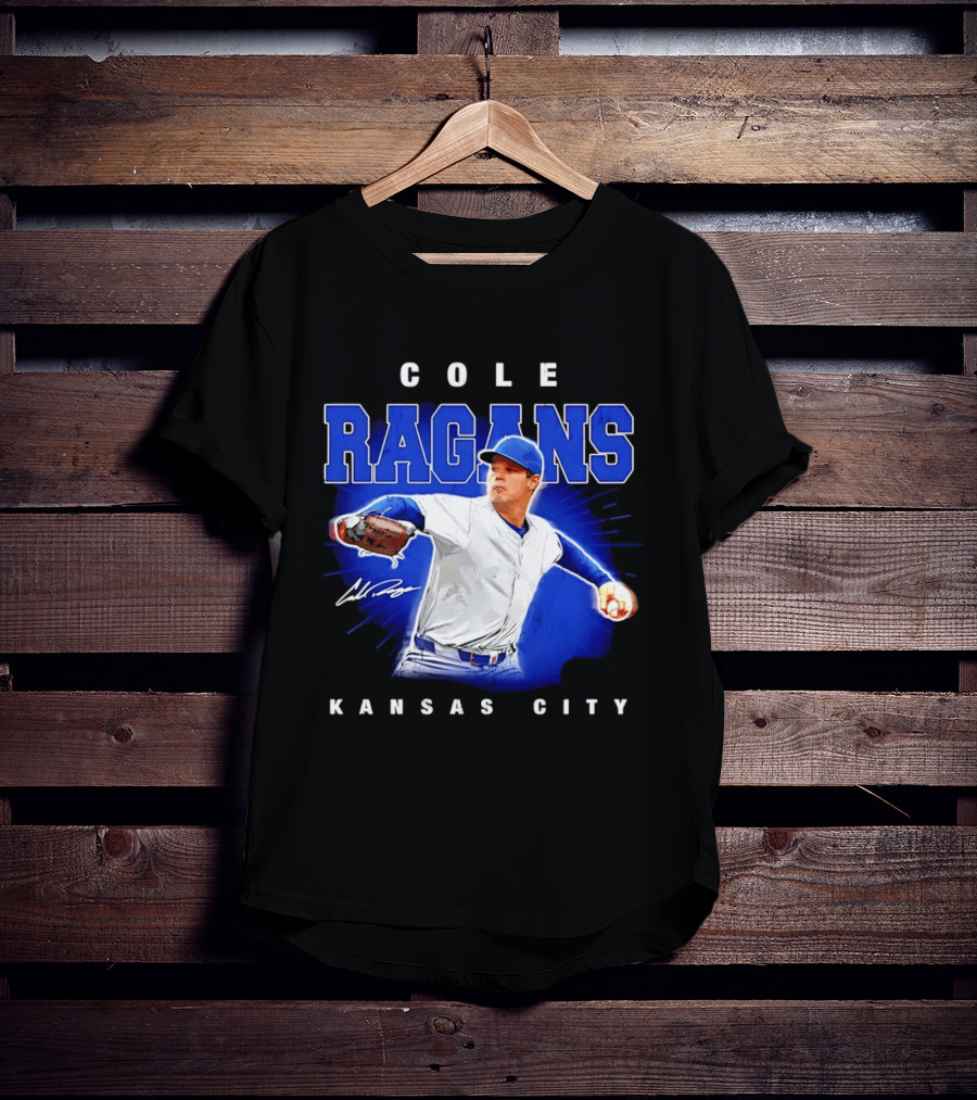 Cole Ragans Iconic Kansas City Pitcher Baseball Performance T-Shirt