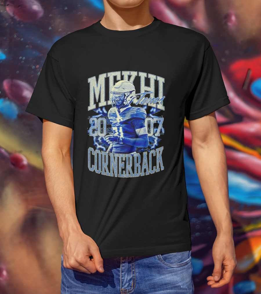 Mekhi Toms Cornerback 2007 Football Player Sports T-Shirt