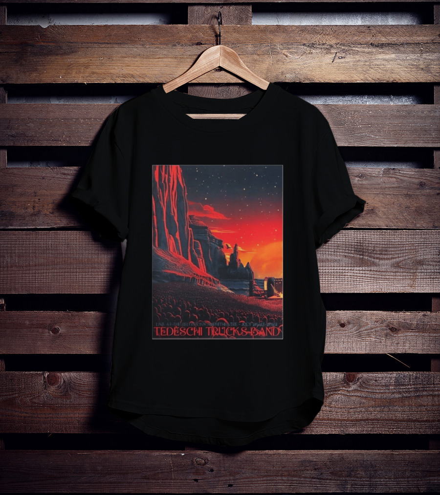 Tedeschi Trucks Band Live At Red Rocks Amphitheatre July 26 27 2024 Morrison Colorado T-Shirt