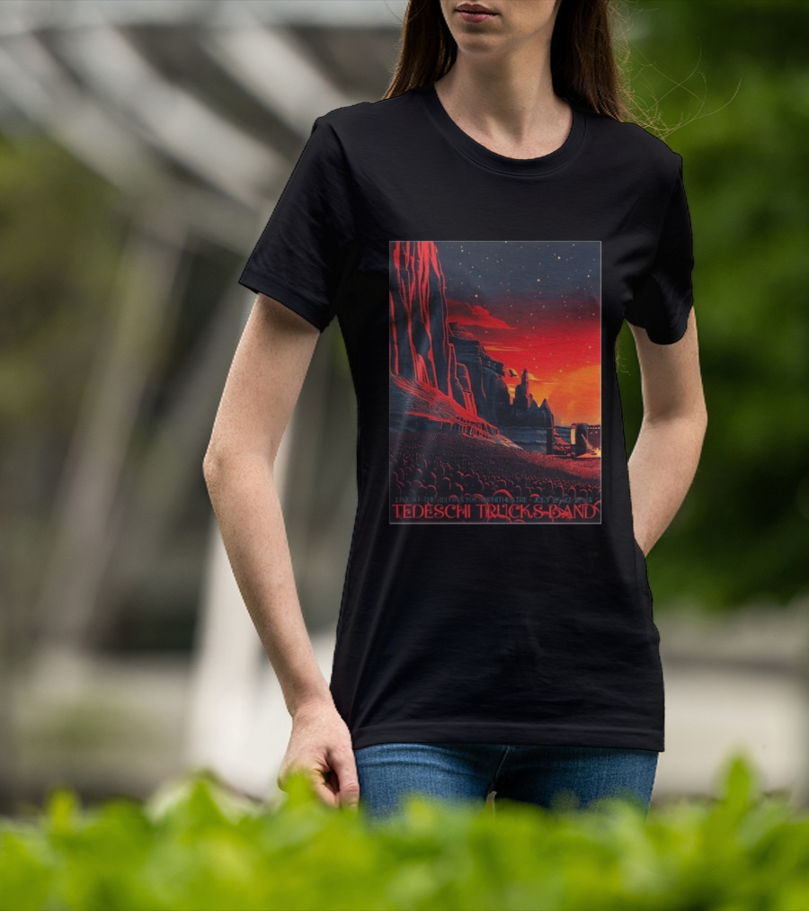 Tedeschi Trucks Band Live At Red Rocks Amphitheatre July 26 27 2024 Morrison Colorado T-Shirt