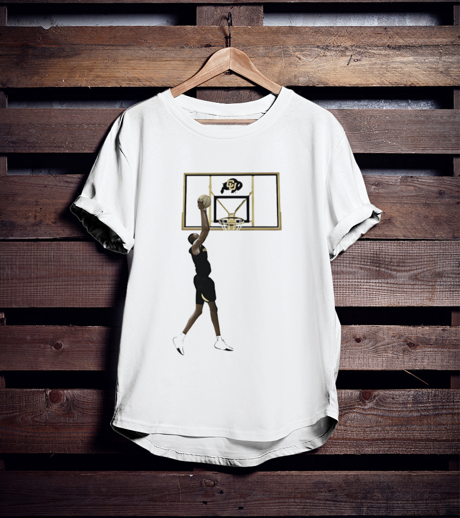 Colorado Buffaloes Bangot Dak Dunk Basketball Team T-Shirt