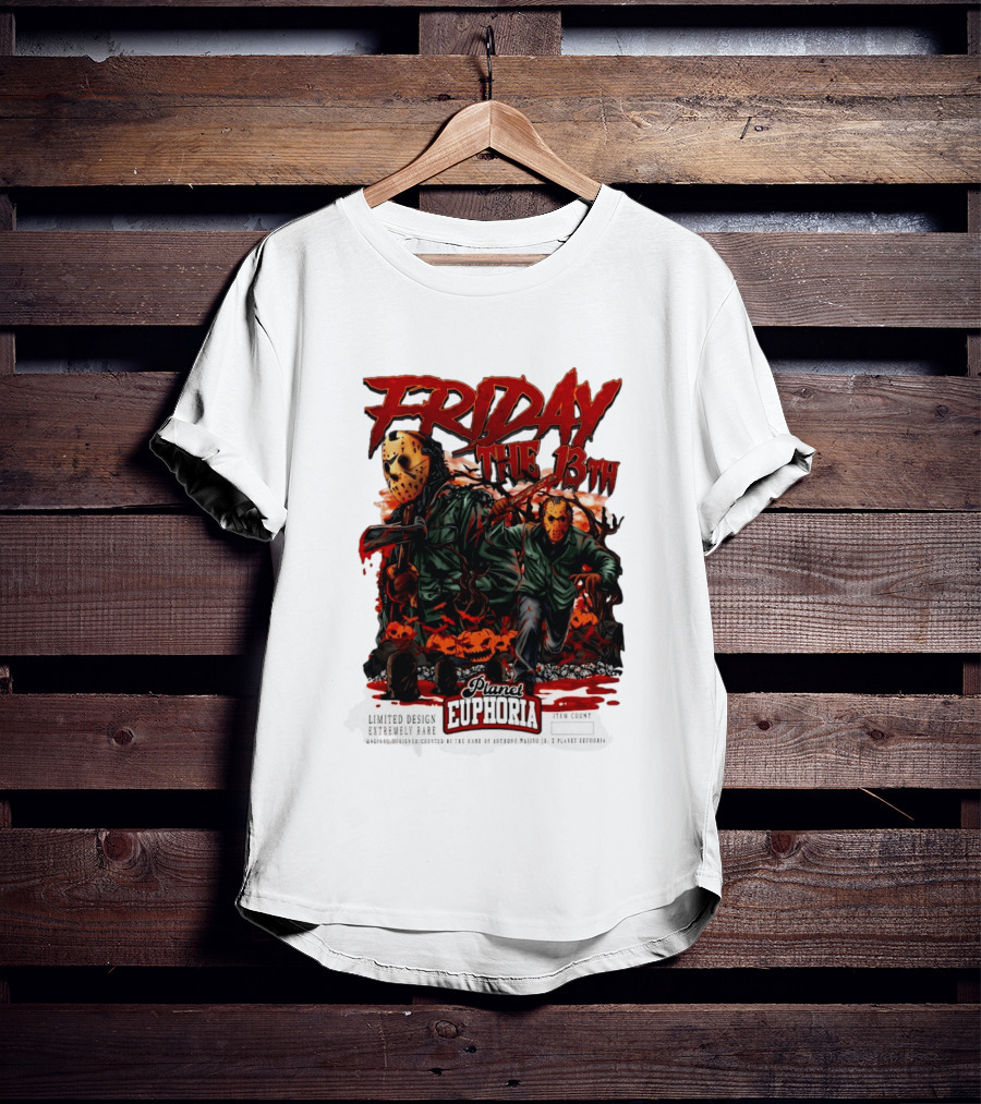 Friday The 13th Jason Voorhees Planet Euphoria Limited Edition T-Shirt