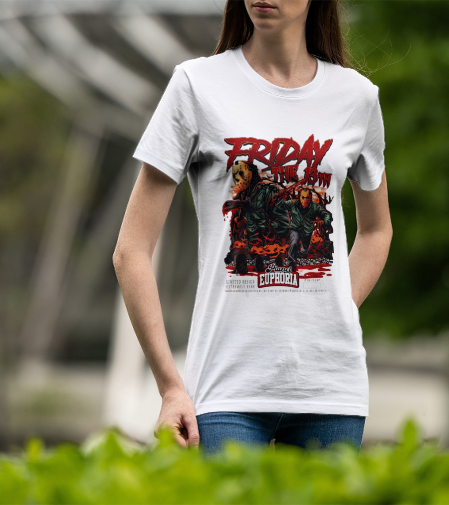 Friday The 13th Jason Voorhees Planet Euphoria Limited Edition T-Shirt