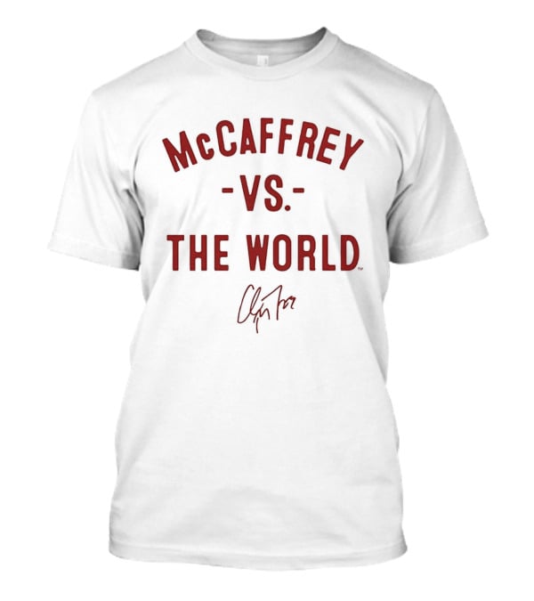 San Francisco 49ers McCaffrey Vs The World 2026 T-Shirt