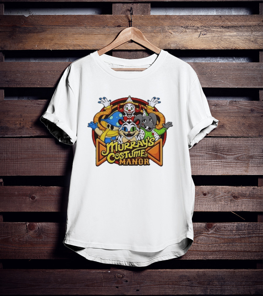 Fight Night At Murray's Costume Manor Freddy Characters T-Shirt