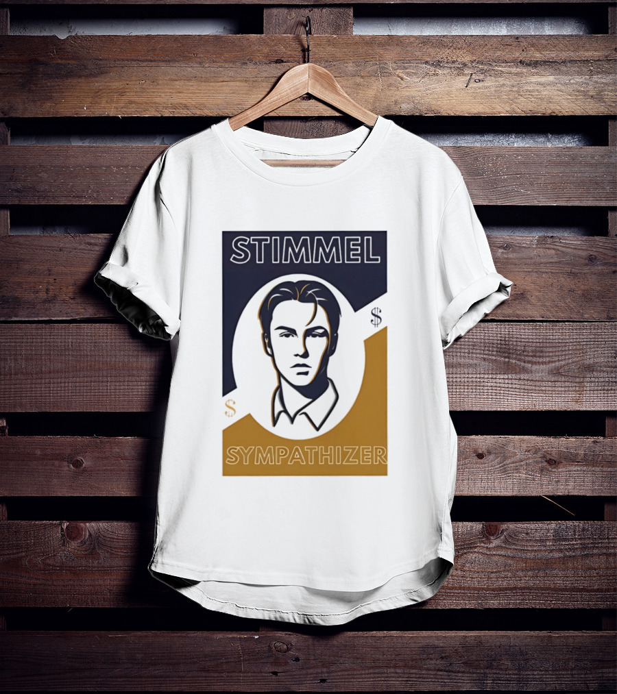 Stimmel Sympathizer Face Art With Dollar T-Shirt