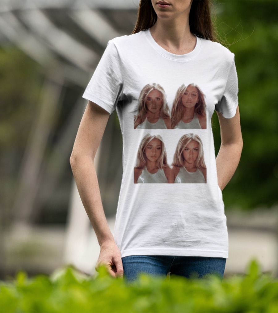 Tate McRae Photo Collage Lollapalooza 2026 Chicago T-Shirt