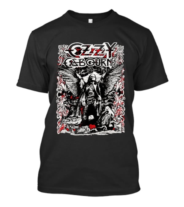 Ozzy Osbourne 2026 Prince Of Darkness Angel Wings T-Shirt