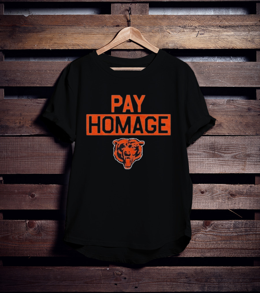 Chicago Bears Pay Homage Bear T-Shirt