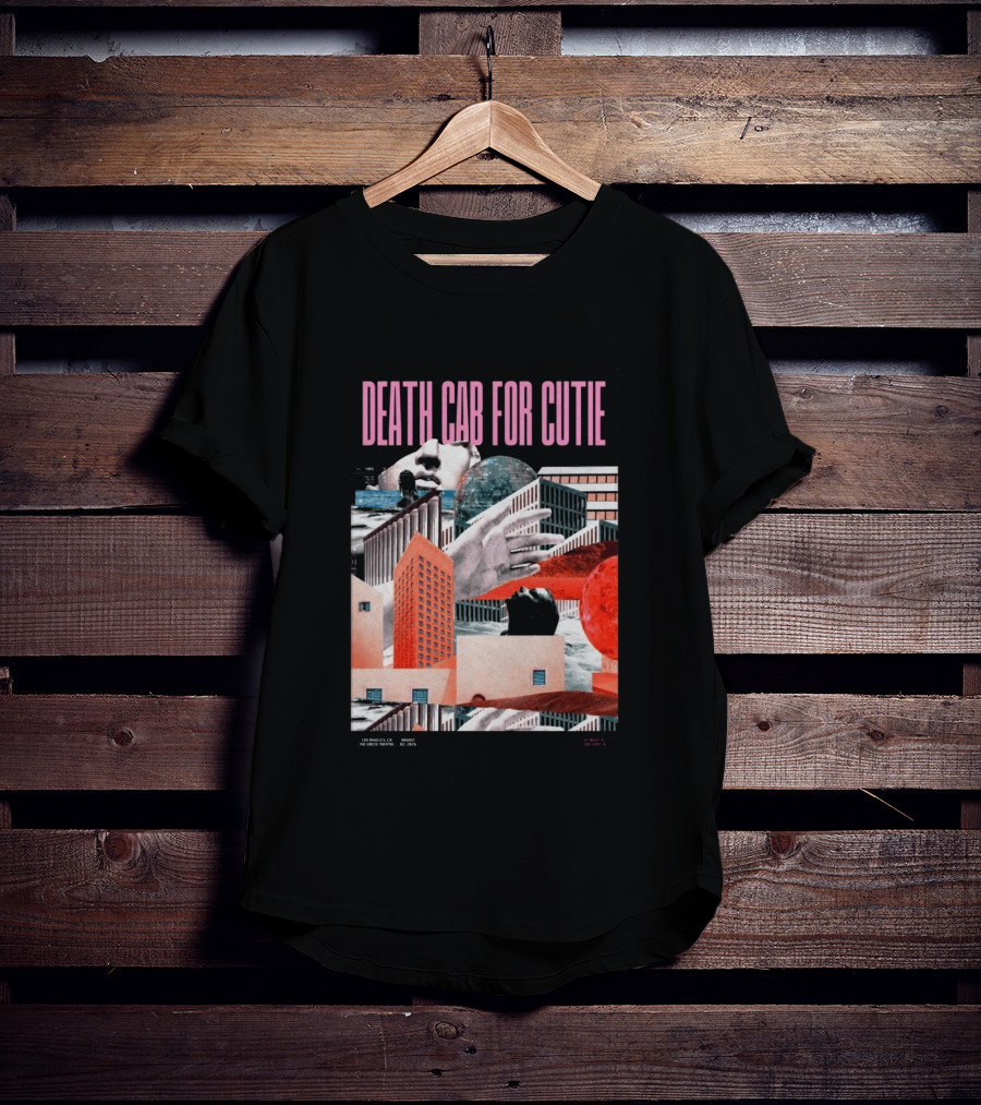 Death Cab For Cutie August 2 2026 Greek Theatre Los Angeles CA Concert T-Shirt