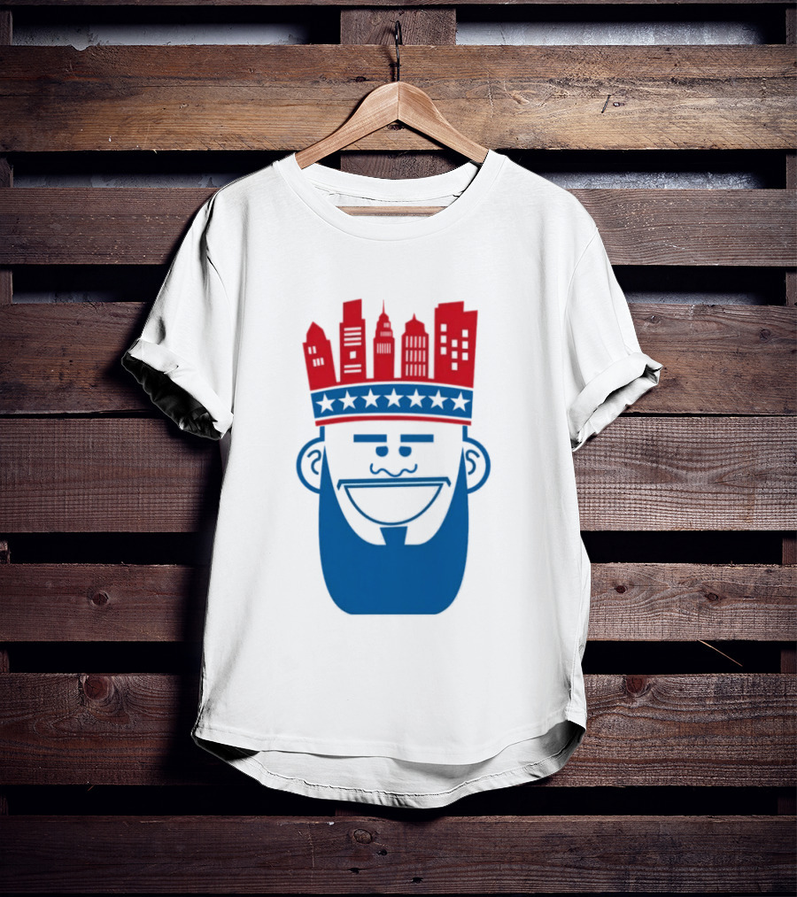 Lebron James Philadelphia 76ers Philly King Skyline Crown T-Shirt