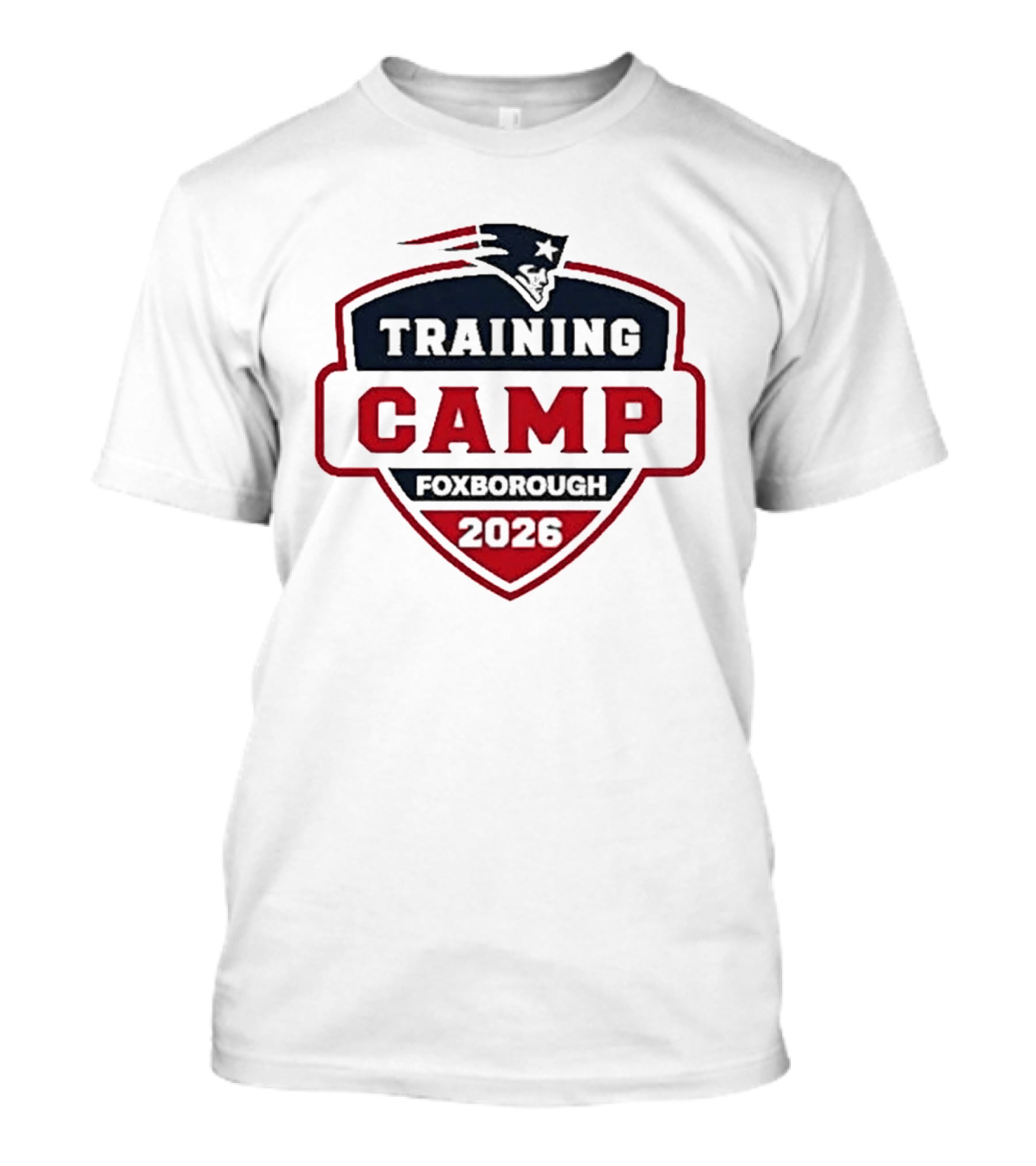 New England Patriots Training Camp Foxborough 2026 T-Shirt