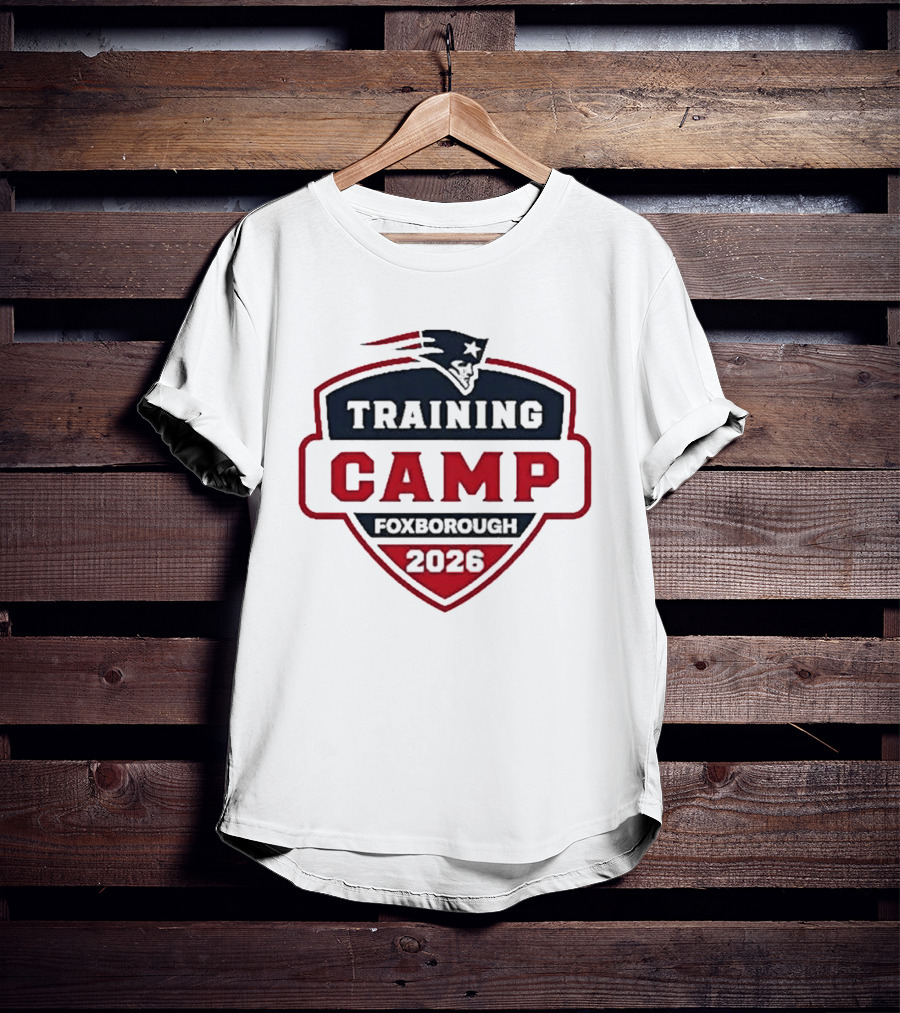 New England Patriots Training Camp Foxborough 2026 T-Shirt