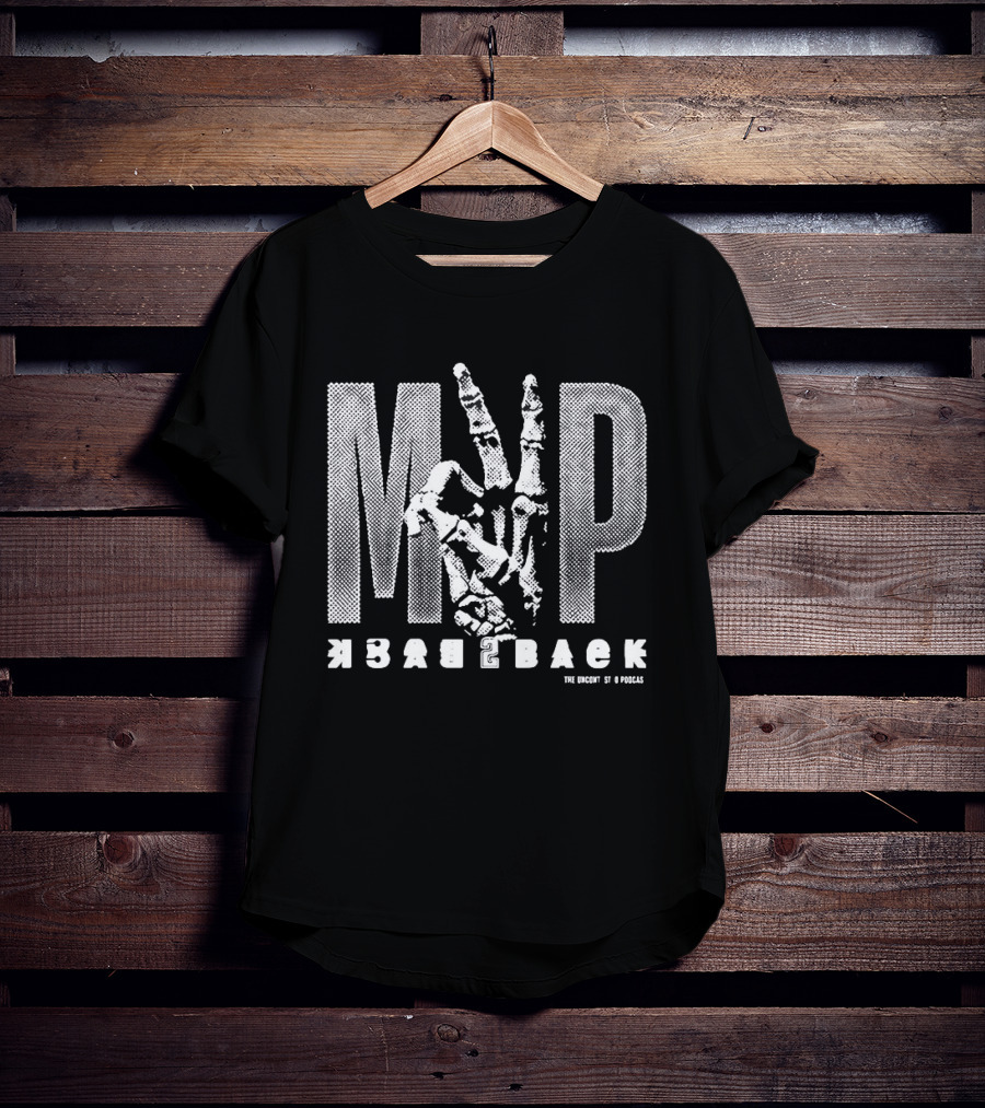 Shai Gilgeous Alexander MVP Back To Back 2025 2026 Oklahoma City Thunder NBA Skeleton Hand T-Shirt