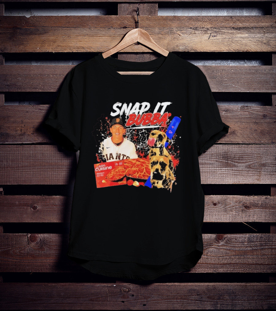 Snap It Bubba San Francisco Giants Lean Cuisine Spaghetti T-Shirt