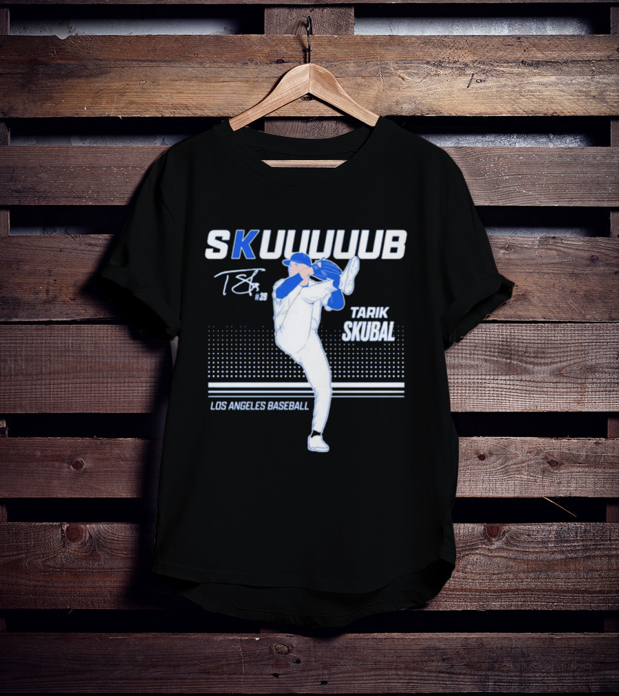 SKUUUUUB Tarik Skubal Los Angeles Baseball #29 T-Shirt