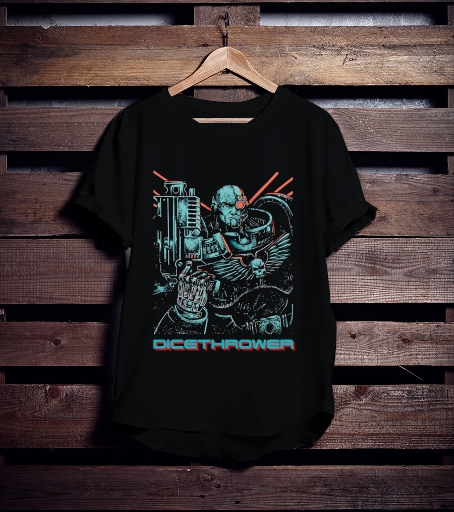 Warhammer 40000 Space Marine Dicethrower T-Shirt