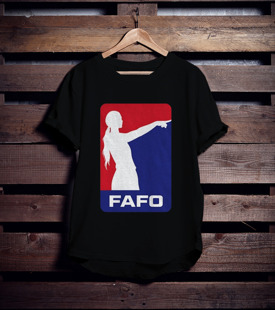 Sophie Cunningham FAFO Pointing Indiana Fever WNBA Fan T-Shirt