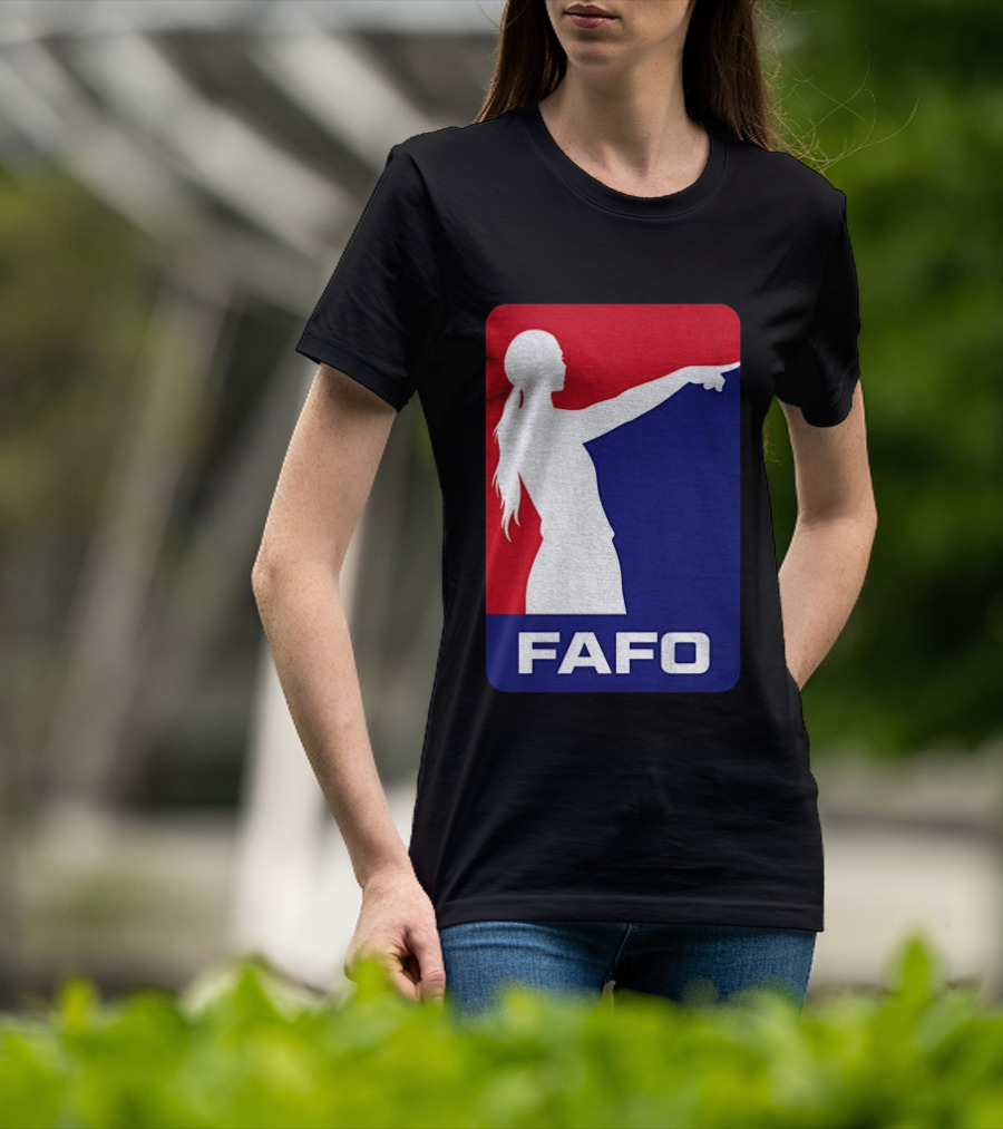 Sophie Cunningham FAFO Pointing Indiana Fever WNBA Fan T-Shirt