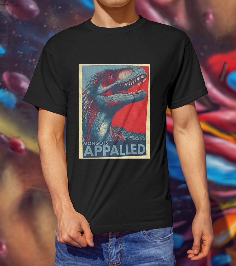 Dungeon Crawler Carl Mongo Is Appalled Dinosaur T-Shirt