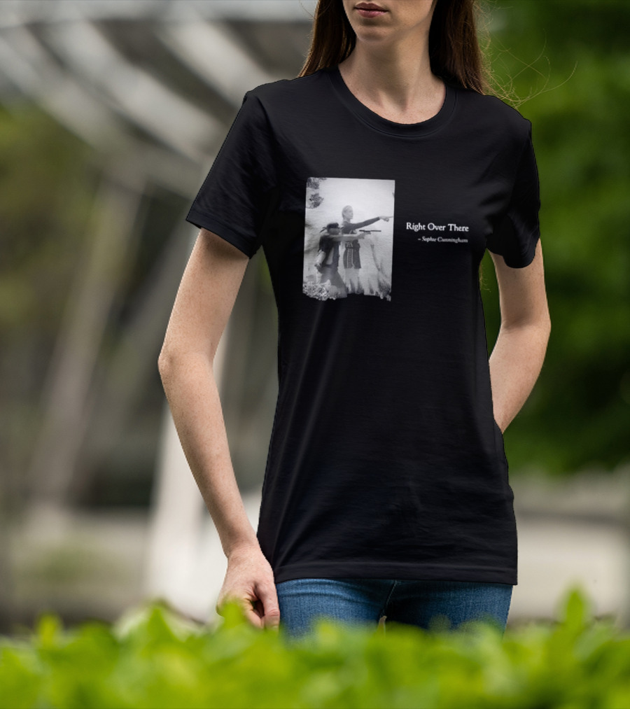 Right Over There Sophie Cunningham Vintage Western Scene T-Shirt
