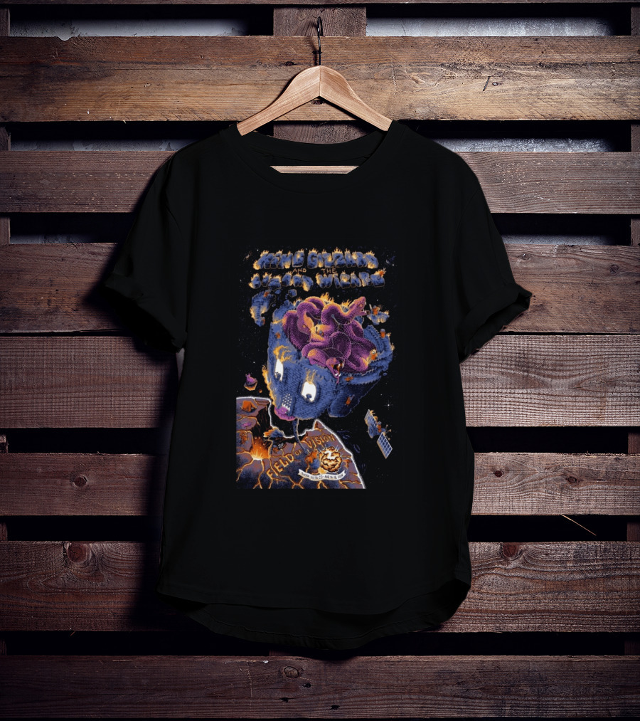 King Gizzard & The Lizard Wizard Field Of Vision Buena Vista CO August 14 16 2026 T-Shirt