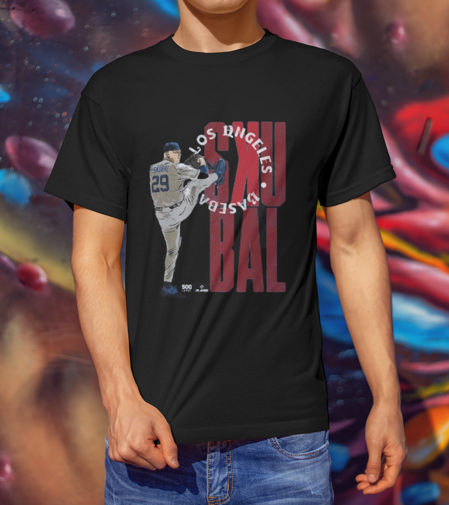 Tarik Skubal Los Angeles Baseball 29 T-Shirt