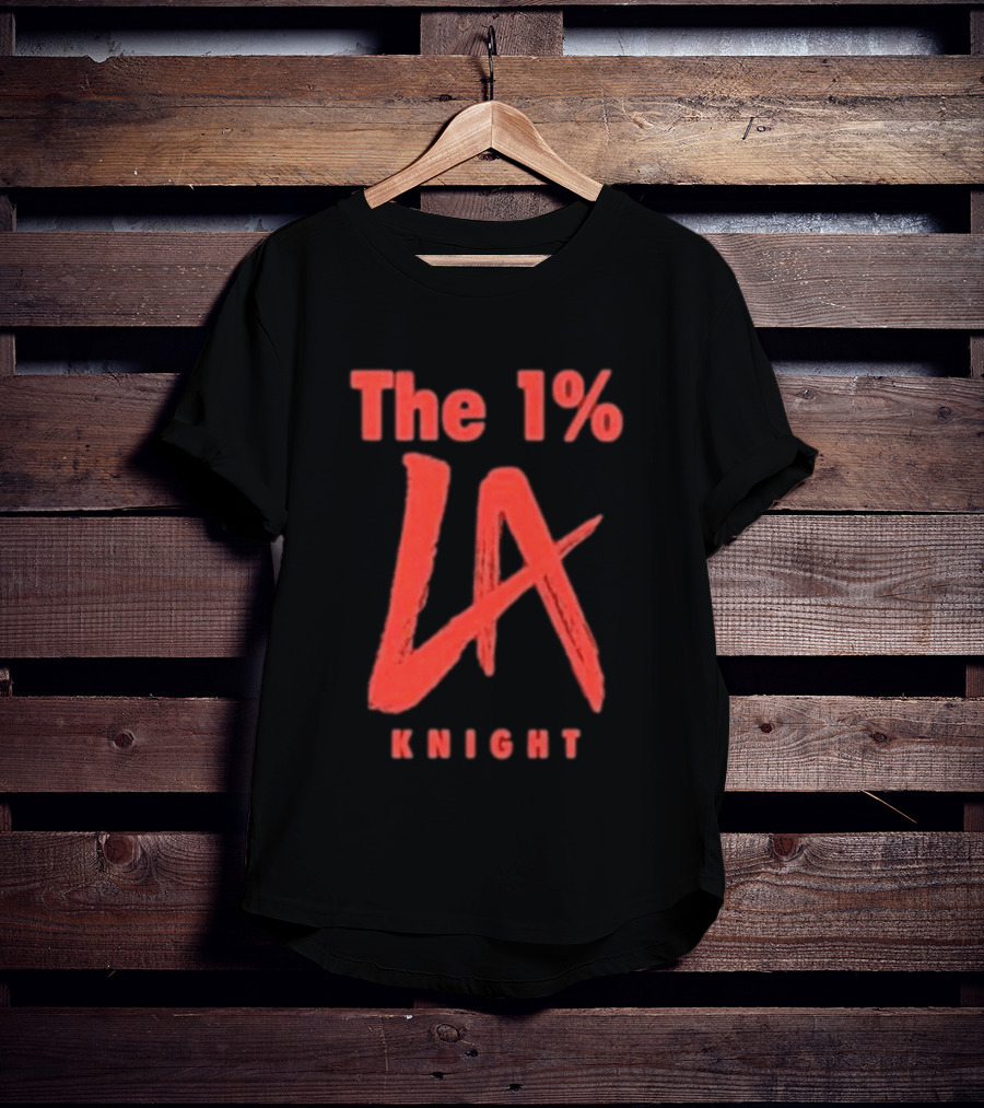 The 1% LA Knight Bold Red T-Shirt