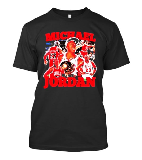 Michael Jordan Chicago Bulls 23 Basketball Legend NBA Champion T-Shirt