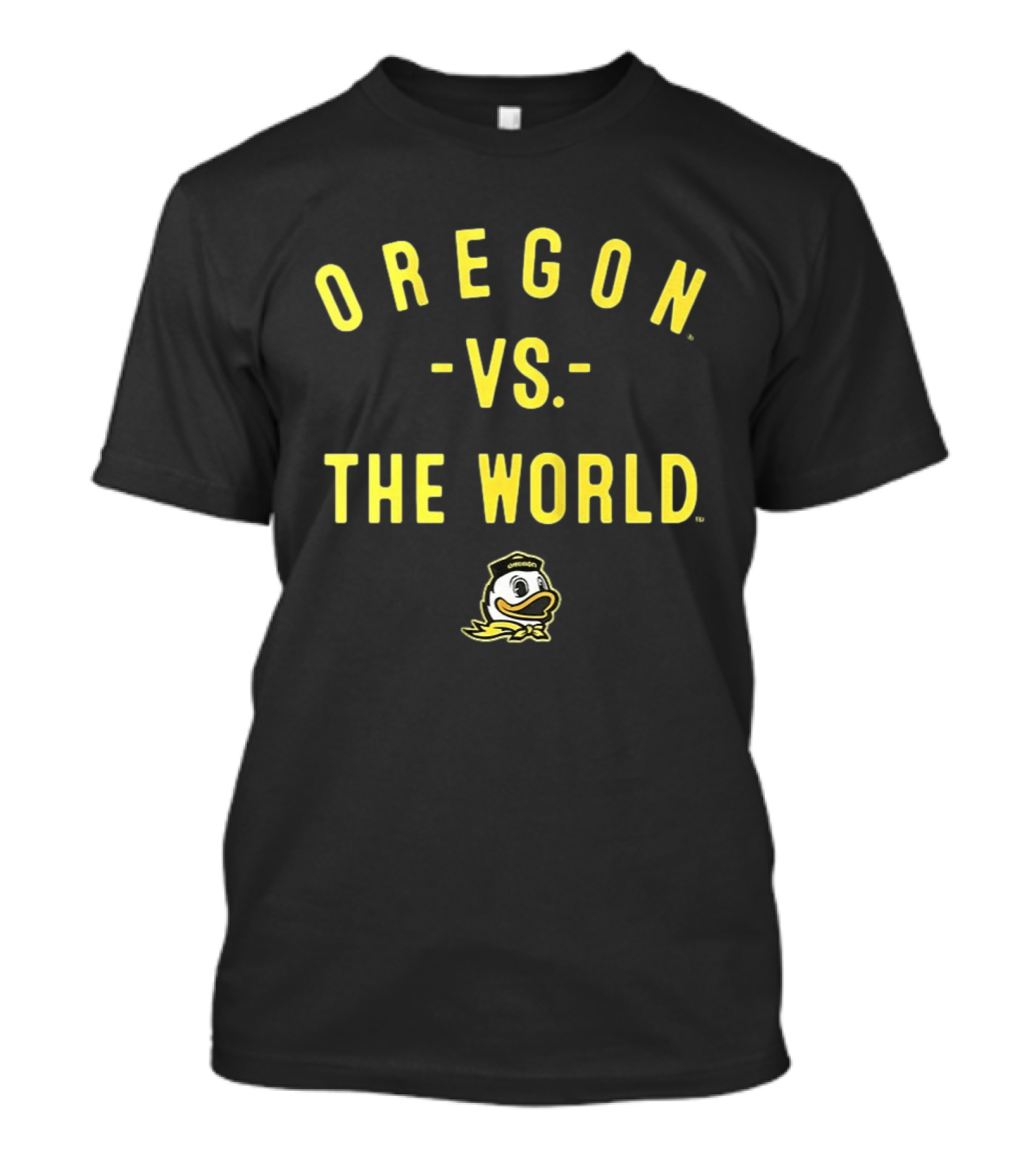 Oregon Ducks Vs The World 2026 Sports Fan T-Shirt