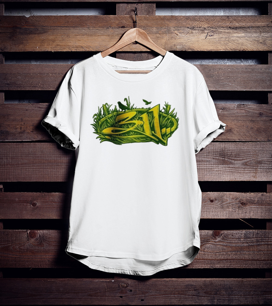311 Band 2026 Summer Tour Green Nature T-Shirt
