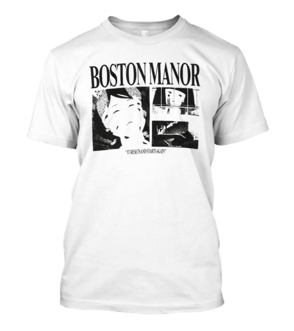 Boston Manor It Resets And Starts Again Paprika Album T-Shirt