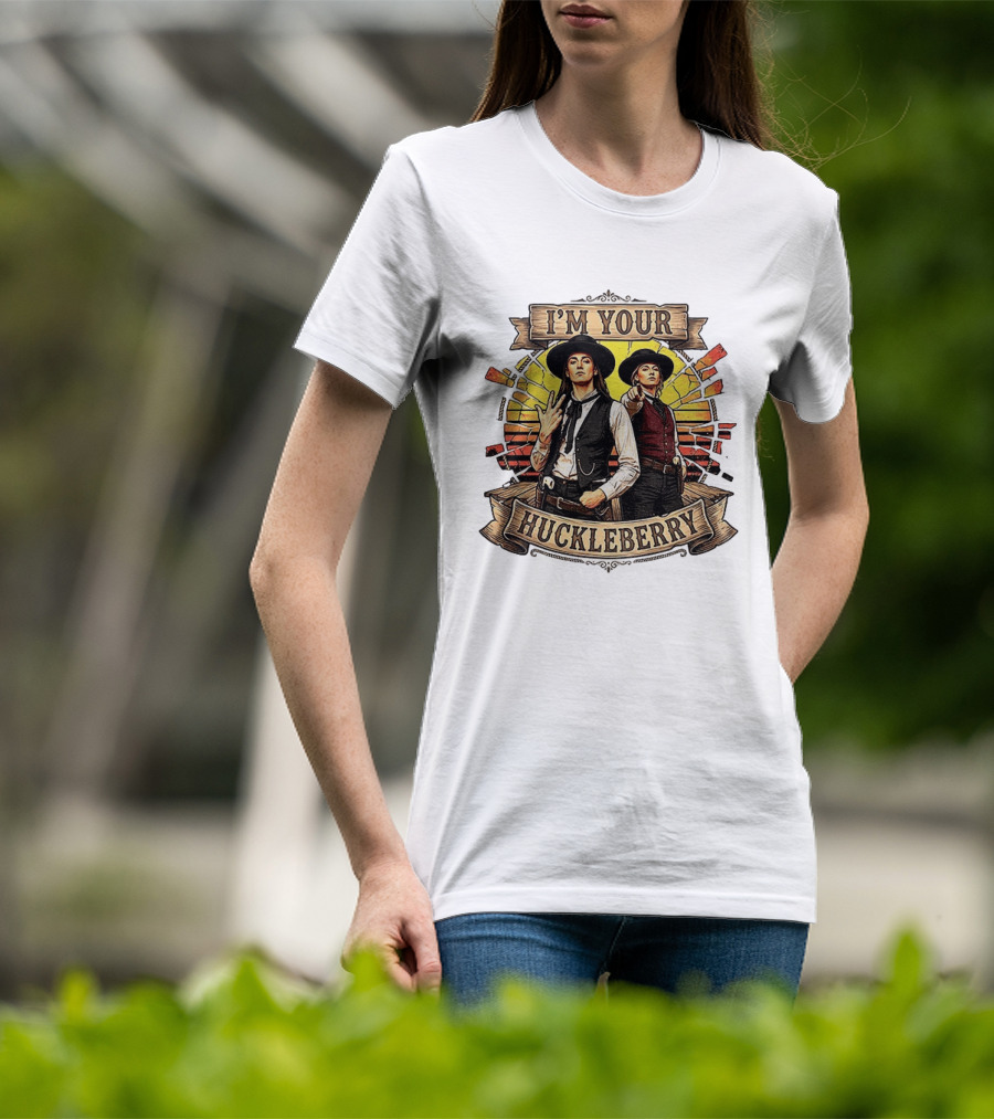 I'm Your Huckleberry Sophie Cunningham Cowgirl Indiana Fever Basketball Western T-Shirt