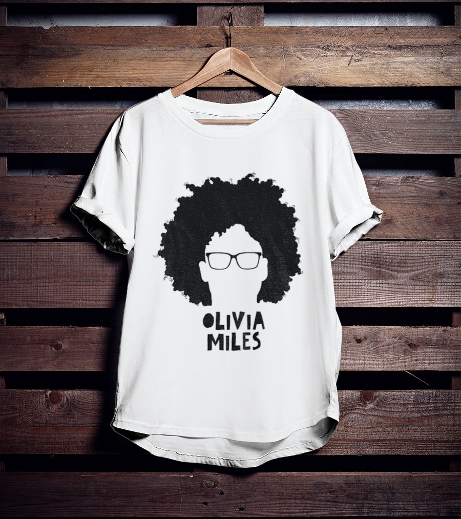 Olivia Miles Afro Glasses Icon WNBA Minnesota Lynx 2026 T-Shirt