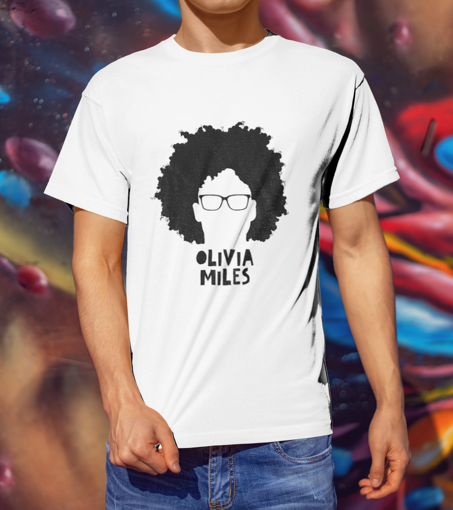 Olivia Miles Afro Glasses Icon WNBA Minnesota Lynx 2026 T-Shirt