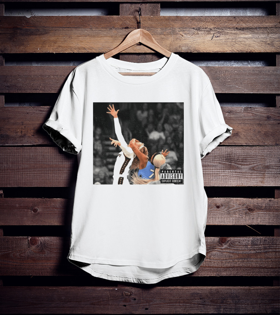 Stand With Sophie Parental Advisory Sophie Cunningham Vs DiJonai WNBA Moment T-Shirt