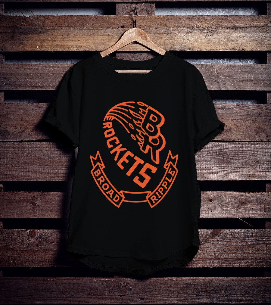 Broad Ripple Rockets BR T-Shirt