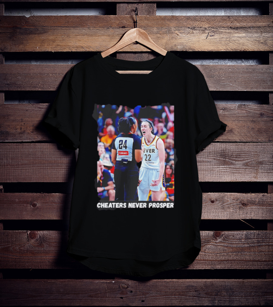 Cheaters Never Prosper 22 Basketball Athlete Intensity Moment T-Shirt