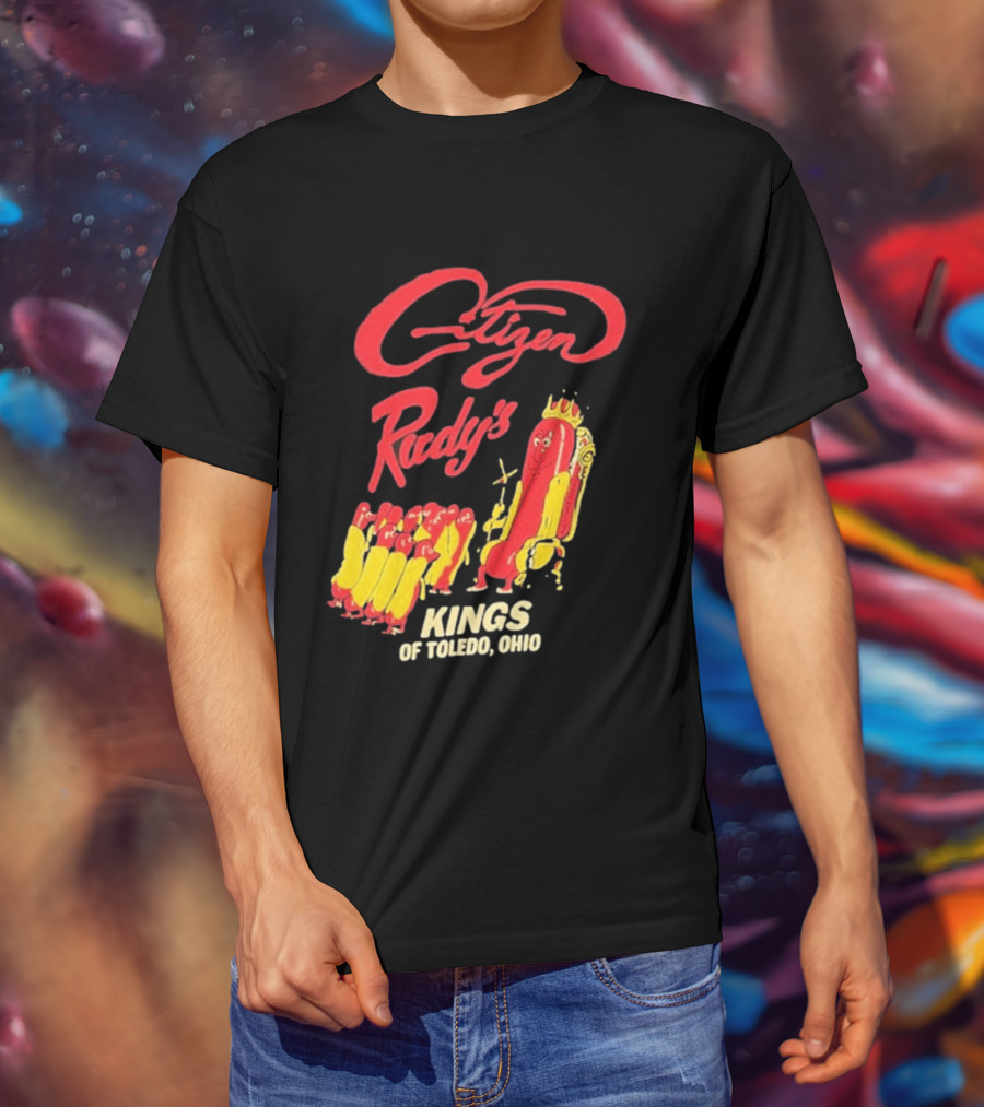Citizen Rudy's Kings Of Toledo Ohio Hot Dogs T-Shirt