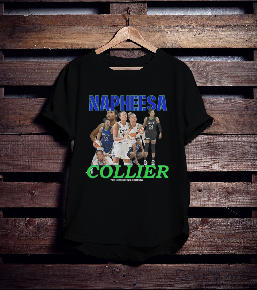 Napheesa Collier MVPhee Queen Of The Court Lynx Basketball Star T-Shirt