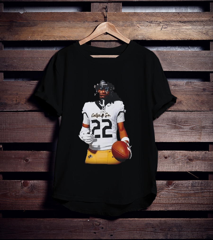 Colquitt County Packers Sean Ethan 22 Football Jersey Player Image T-Shirt