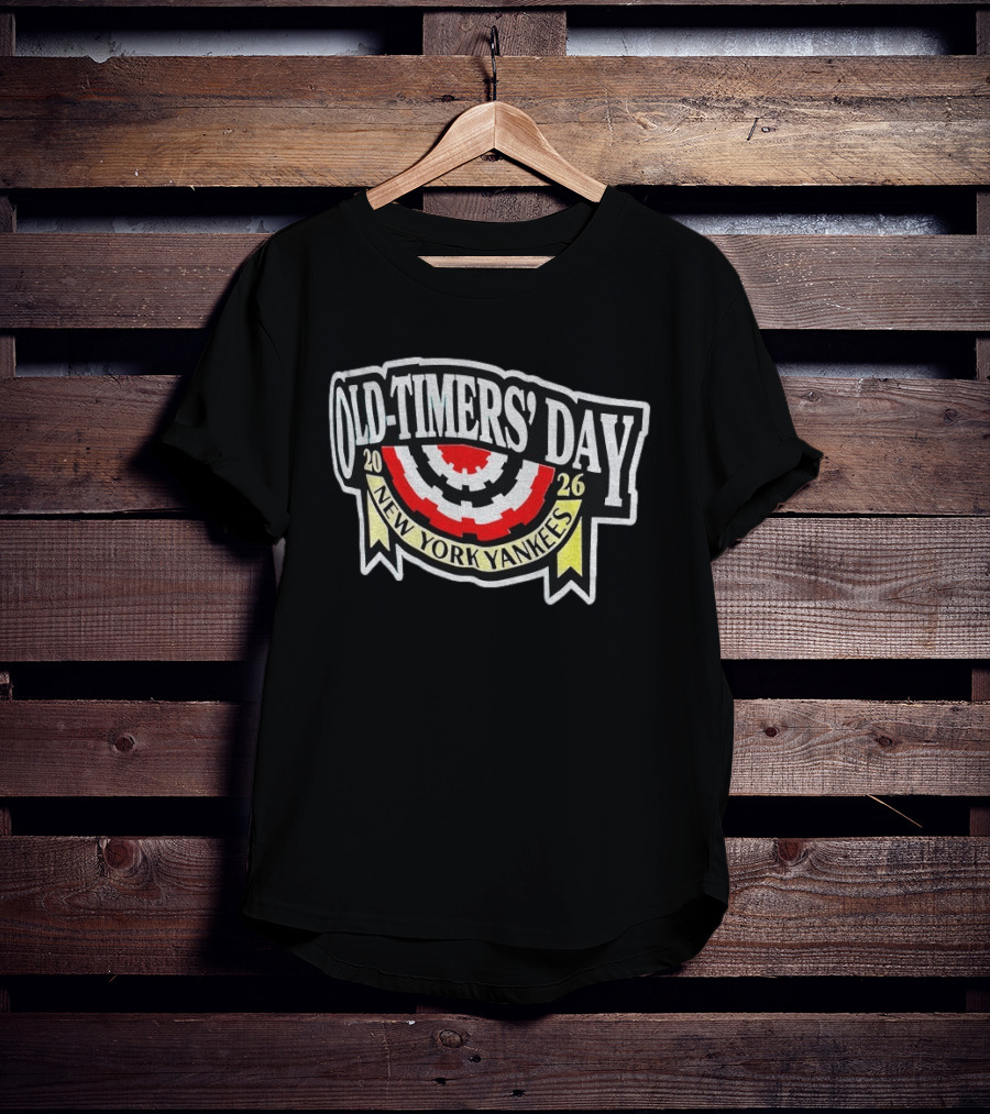New York Yankees 2026 Old Timers' Day Celebration Event T-Shirt