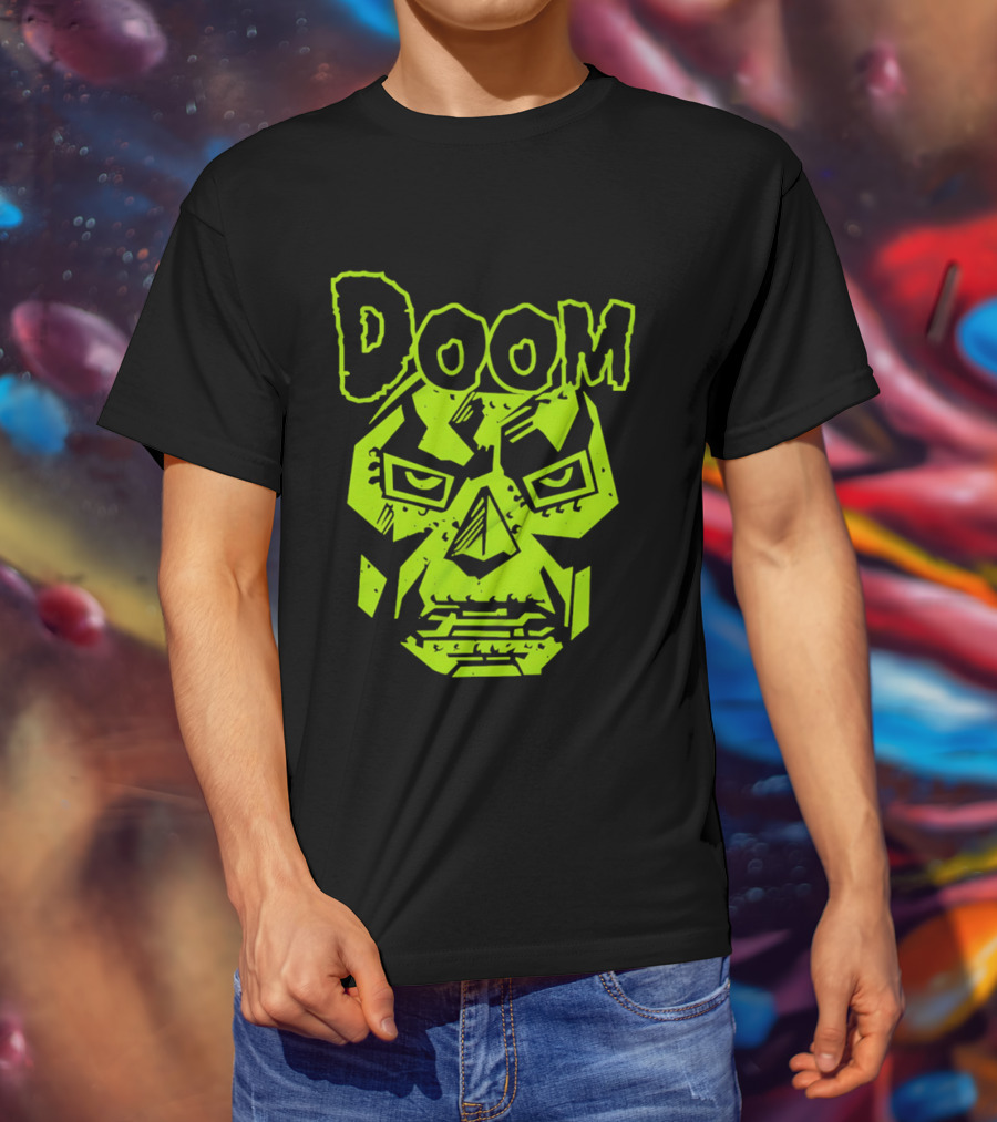 Doom Mask Video Game T-Shirt