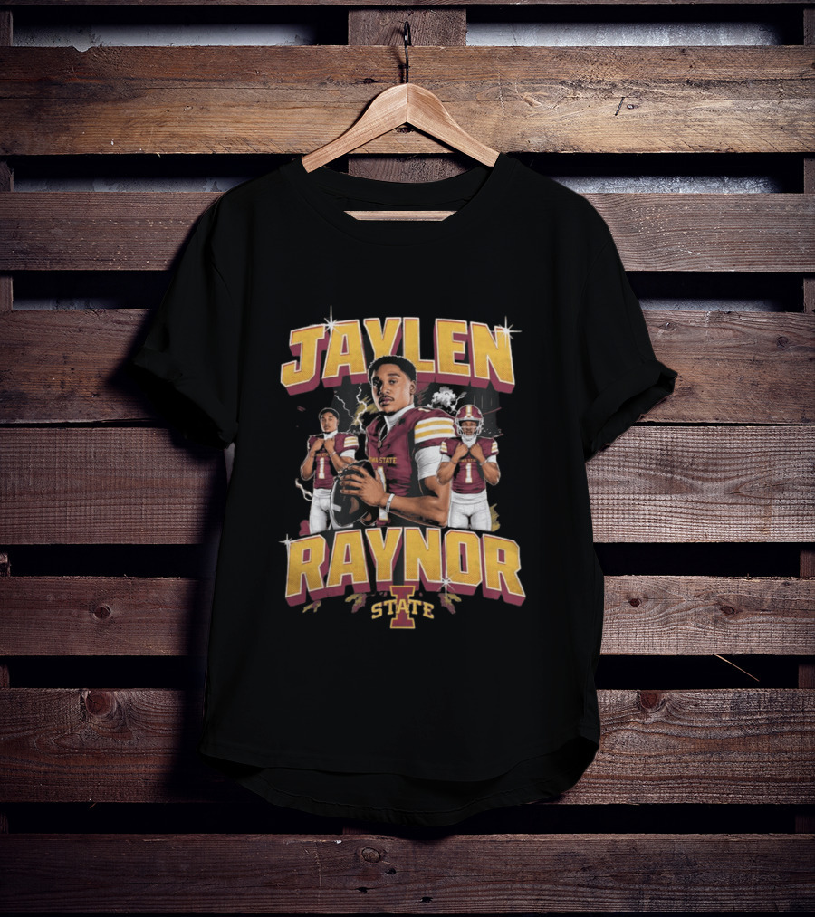 Jaylen Raynor Iowa State Football Quarterback T-Shirt