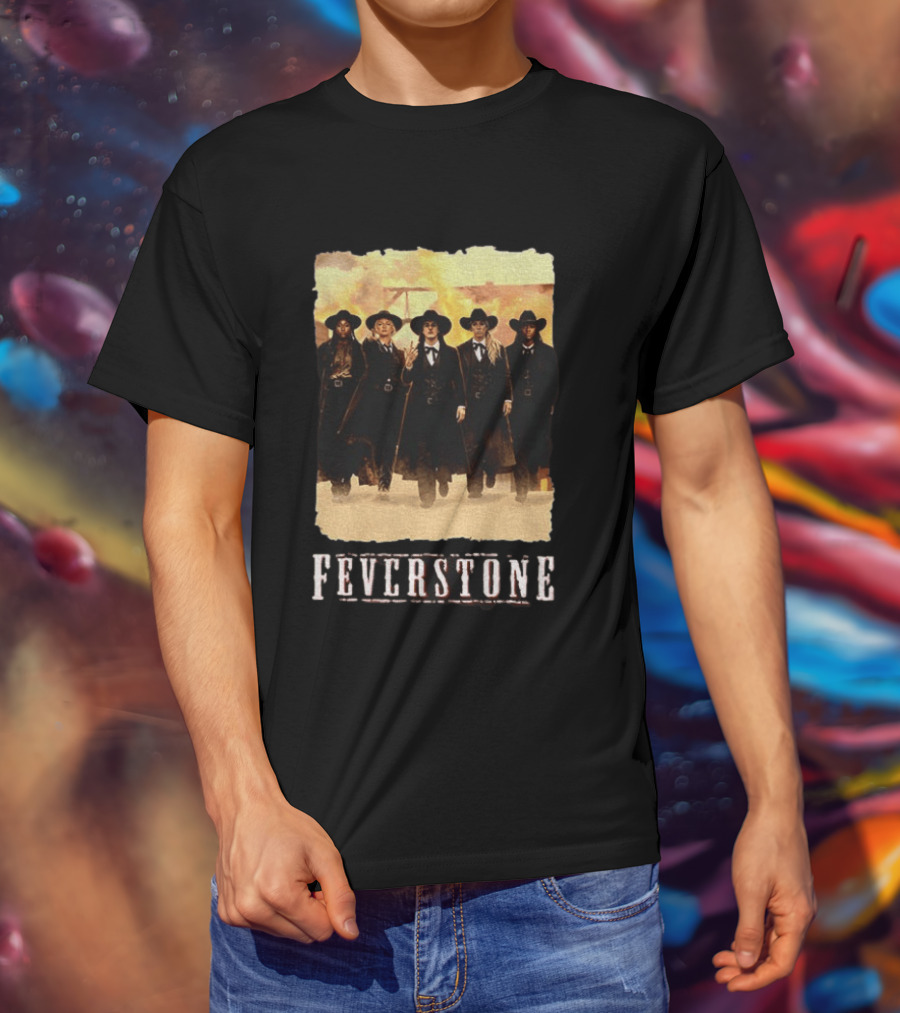 Feverstone Indiana Sophie Cunningham Caitlin Clark Tombstone Cowboys T-Shirt
