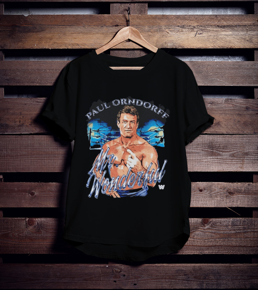 Paul Orndorff Mr. Wonderful WWE Wrestling Legend T-Shirt