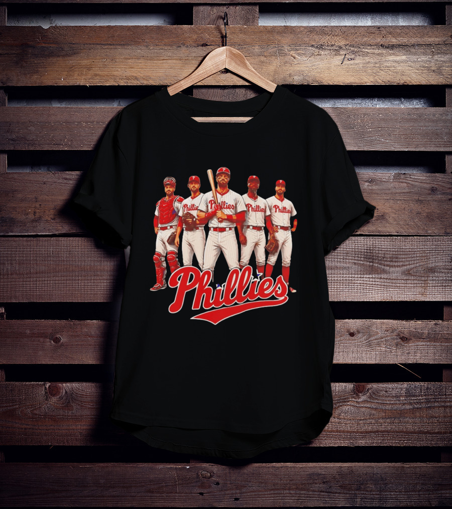 Philadelphia Phillies Field Of Dreams 2026 Team Roster Lineup T-Shirt