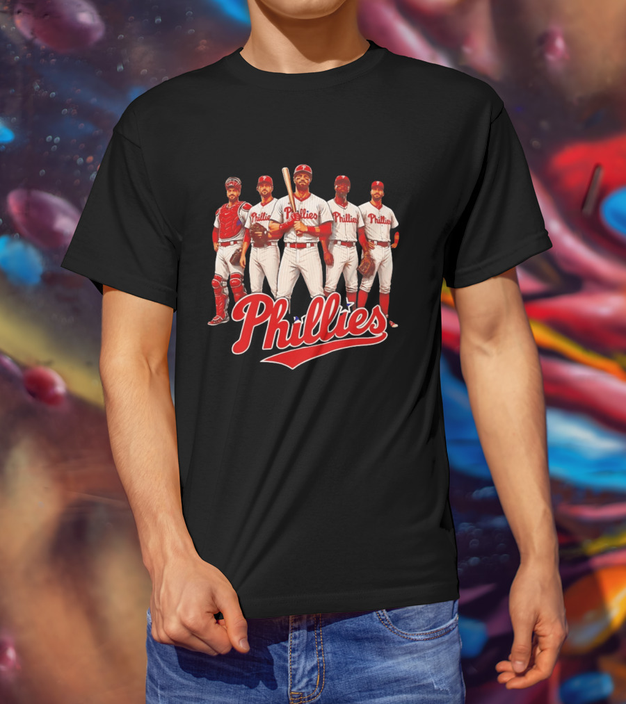 Philadelphia Phillies Field Of Dreams 2026 Team Roster Lineup T-Shirt