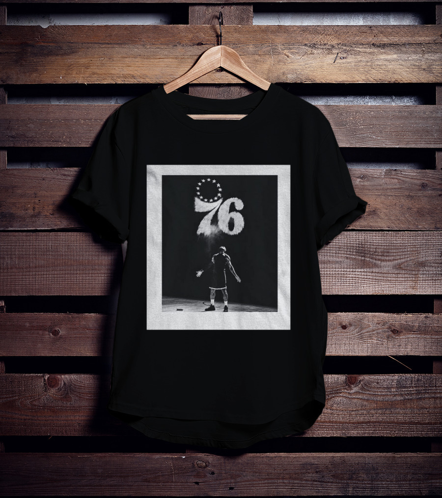 Philadelphia 76ers LeBron James Last Chalk Toss Moment T-Shirt