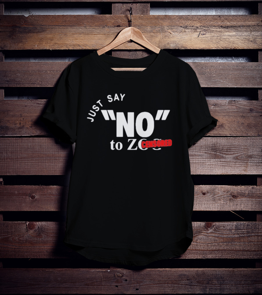 Randy Weaver Just Say No To Censored Zero T-Shirt